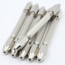 11Pcs Double Mouth Handheld Hand Drill Bit Pin Vice Chuck Twist Drill Bits Tool