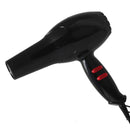 Professional Style Hair Dryer 1600W Hair Blow Dryer Blower Black Hot Cold Wind M