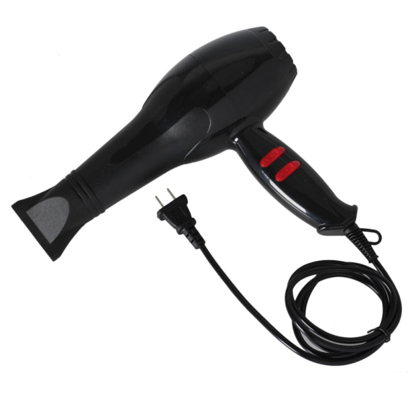 Professional Style Hair Dryer 1600W Hair Blow Dryer Blower Black Hot Cold Wind M