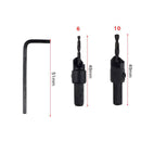 20-Piece Set Bit Screwdriver High-Speed Steel Bit Head Drill Driver Kit fds