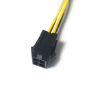 18AWG Dual Mini 6-Pin To 8-Pin Male PCI-E Power Cord For Video Cards CTI