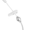 White In Ear Stereo Air Tube Anti-radiation Headset Radiation Proof Headph QYP