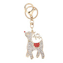Deer shape Keychain Pendant DIY Point Drill Key chain Decoration Brand TUT