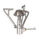 Gas Stove Burner Folding Stainless Steel Cooking Burner Outdoor Camping TAO