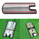 Golf Putting Mirror Alignment Training Aid Swing Trainer Eye Line Practice Tool