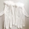 2 Pairs Short Wedding Gloves Bride Beaded Lace Formal Evening Party Prom  ZEF