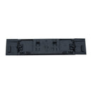 Car Wide 275MM Plane Interior Rear View Mirror Rectangular Black Trim