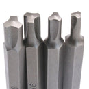 4Pcs Magnetic Triangle Head Screwdriver Bits for Bicycle Anti-theft Scre RMG