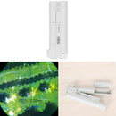 100X Optical Microscope LED Light Magnifying Glass With PU Leather Bag g UST