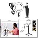 4.6 inch 3 Modes USB Dimmable LED Ring Vlog Video Lights + Desktop Tripod  ZEL