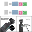 4pcs HD Tempered Glass Lens Protector + Screen Film for DJI OSMO Pocket Gimbal w