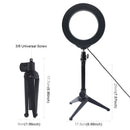 6.2 inch USB Dimmable LED Vlog Photography Video Lights + Desktop Tripod zxc