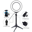 6.2 inch USB Dimmable LED Vlog Photography Video Lights + Desktop Tripod zxc