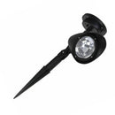 3-LED Solar Spot Light Outdoor Garden Lawn Landscape LED Spotlight Path Lamp