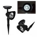 3-LED Solar Spot Light Outdoor Garden Lawn Landscape LED Spotlight Path Lamp