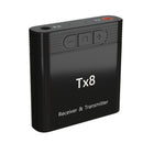 For TV PC Head TX8 2 In 1 Bluetooth 5.0 Audio Transmitter Receiver Adapter