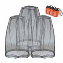 3X Mosquito Fly Bug Head Net Face Camping Outdoor Gardening Farm Job Unis PWF