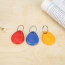 3 Keychains 125Khz Sensitive ID Card Token Label Keychain Rewritable Waterproof
