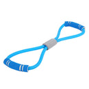 4PCS Latex Rubber Resistance Stretch Band Rope Fitness Exercise Pilates Yoga kjh