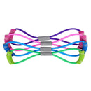 4PCS Latex Rubber Resistance Stretch Band Rope Fitness Exercise Pilates Yo RER
