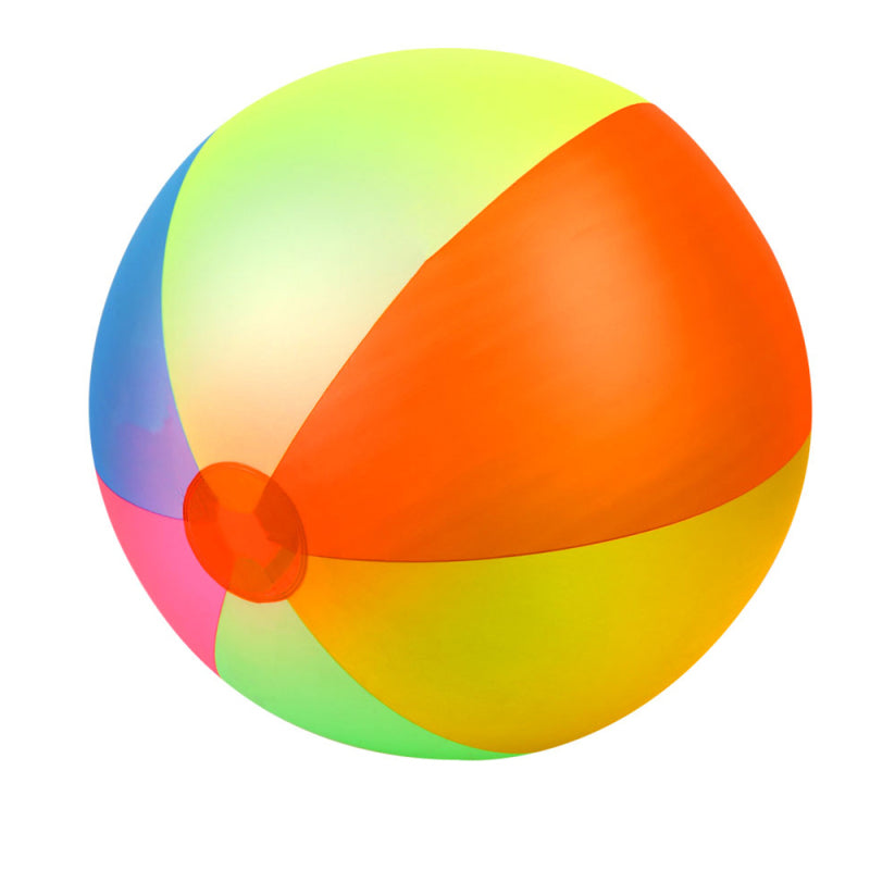 Beach Pool Play Ball Inflatable PVC Multicolor Summer Garden Lawn Swimmi AMY