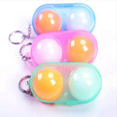 5x Table Tennis Ball Storage Case Plastic Container Box For 2 Balls Carry Box