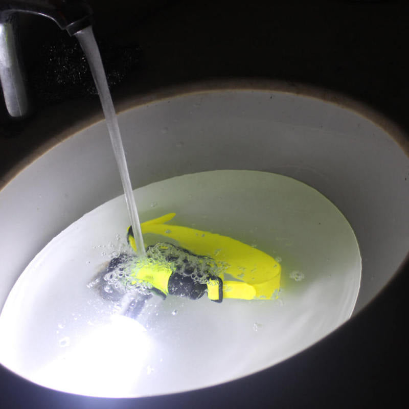 Diving Flashlight Headlamp Underwater Waterproof Lamp 50M 20000LM T6LED
