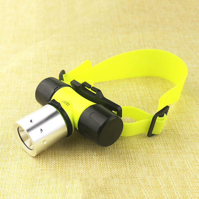 Diving Flashlight Headlamp Underwater Waterproof Lamp 50M 20000LM T6LED