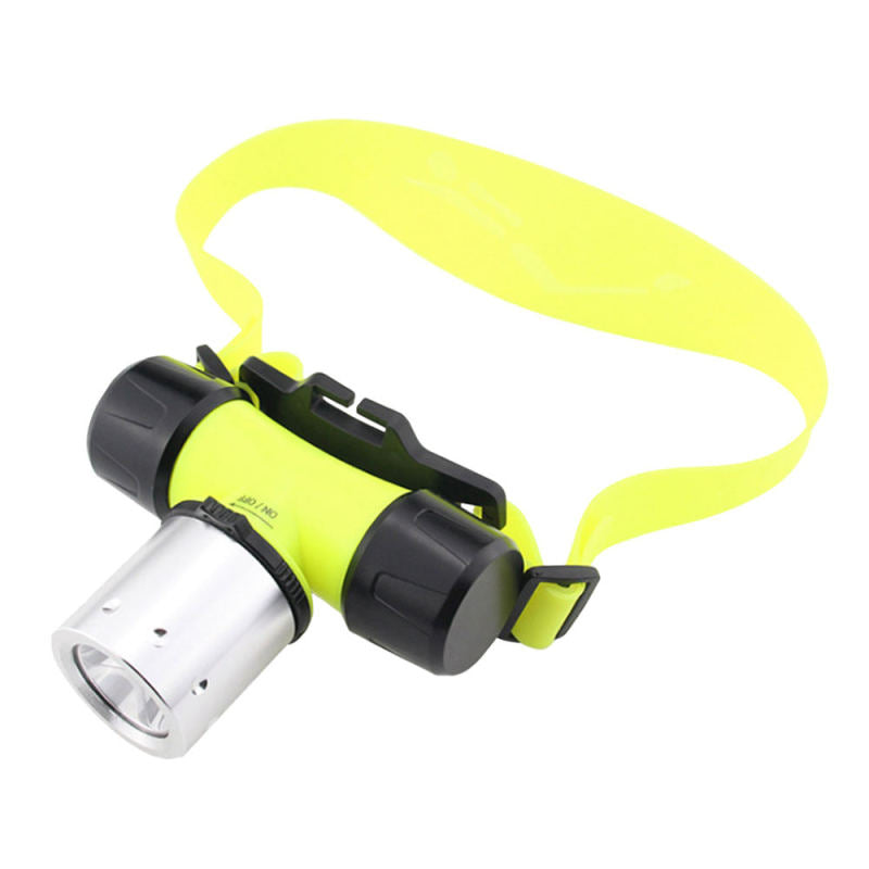 Diving Flashlight Headlamp Underwater Waterproof Lamp 50M 20000LM T6LED