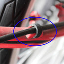 100PCS Bike Frame U Buckles Brake Cable Housing Tube Shifter Fixed Cli MWO