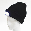 Beanie LED Lighted Cap Warm Wool Hat Winter Flashlight Style Camping Night New