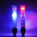 Bicycle Bike Wheel Tire Valve Spoke Changes Neon Cap 5 LED Lights Lamp Hot