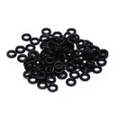 2 Packs Stems/Flights Darts Tip Rubber O Ring Black Gasket Grip Washer Grommets