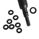 2 Packs Stems/Flights Darts Tip Rubber O Ring Black Gasket Grip Washer Grommets