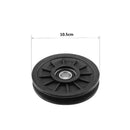 105mm Universal Nylon Bearing Pulley Wheel Cable Gym Fitness Equipment Part New