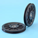 105mm Universal Nylon Bearing Pulley Wheel Cable Gym Fitness Equipment Part New