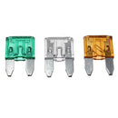 180X Mini Blade Fuses Zinc Alloy Auto Car Truck Fuse Set 5A 10A 15A 20A 2 NOW