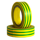5pcs 17mm*8m Yellow Green Electrical PVC Insulation Tape Flame Retardan RCT