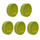 5pcs 17mm*8m Yellow Green Electrical PVC Insulation Tape Flame Retardan RCT