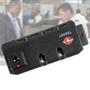Safety Anti-theft Luggage TSA 3-Digit Combination Password Customs Lock KWW