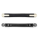 Black Zinc Alloy PVC Plastic Luggage Carry Handle Suitcase Handle Replacement