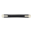 Black Zinc Alloy PVC Plastic Luggage Carry Handle Suitcase Handle Replacement
