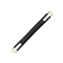 2X Black Zinc Alloy PVC Plastic Luggage Carry Handle Suitcase Handle Replacement