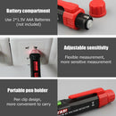 AC/DC Non-Contact LCD Electric Test Pen Voltage Digital Detector Tester 12 DTF