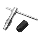 9pcs M3-M6 Tap Drill Set T Handle Ratchet Tap Wrench Machinist Tool With TBC