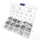 515PCS M1.5~M10 Car 304 Stainless Steel E-Clip Retaining Circlip Assort YPI