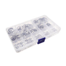 515PCS M1.5~M10 Car 304 Stainless Steel E-Clip Retaining Circlip Assort YPI