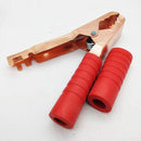 3PCS Test Clips Crocodile Alligator 200A opening 140mm steel Red and Black New