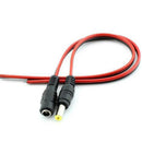 10PCS 1V-38V Male Female DC Power Socket Jack Plug Wire Connector Cable CCTV