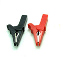 10pcs Copper High Voltage Alligator Clip For Multimeter Test Probes Sheathed New